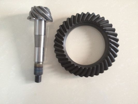 Anillo de Nissan del engranaje cónico de la alta precisión y piñones/engranajes helicoidales con el ratio 6 * 41