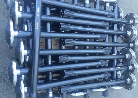 OEM del eje impulsor del eje delantero de la alta precisión de alta resistencia de largo usando vida