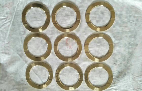 La lavadora de empuje diferenciada de cobre amarillo de encargo, engranaje de anillo durable calza anti - aceite